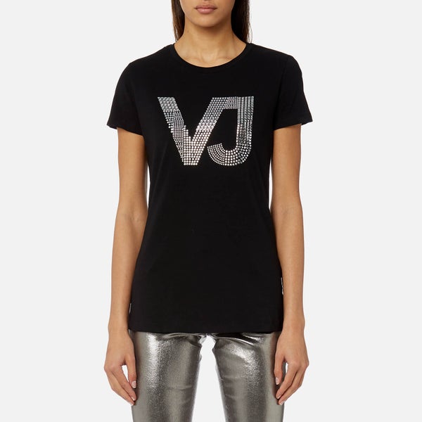 Versace Jeans Women's Logo T-Shirt - Black