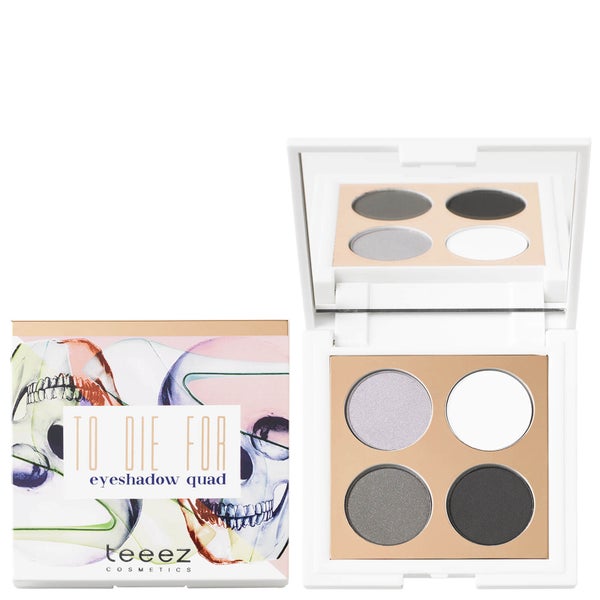 Paleta de 4 sombras de ojos To Die For de Teeez Cosmetics - Equinox 71 g