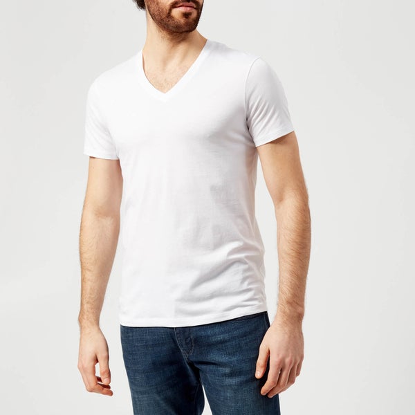 Armani Exchange Men's V-Neck T-Shirt - White