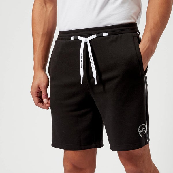 Armani Exchange Men's Fleece Shorts - Black
