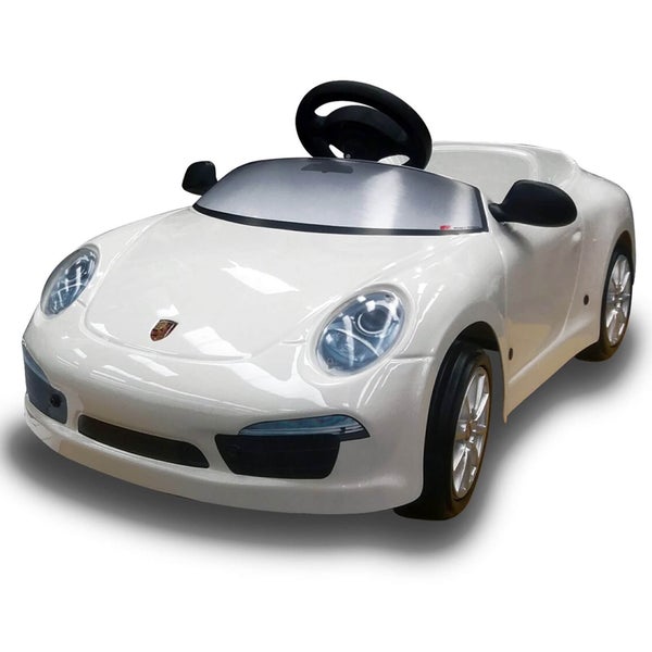 Porsche 911 Pedal Power Car - White