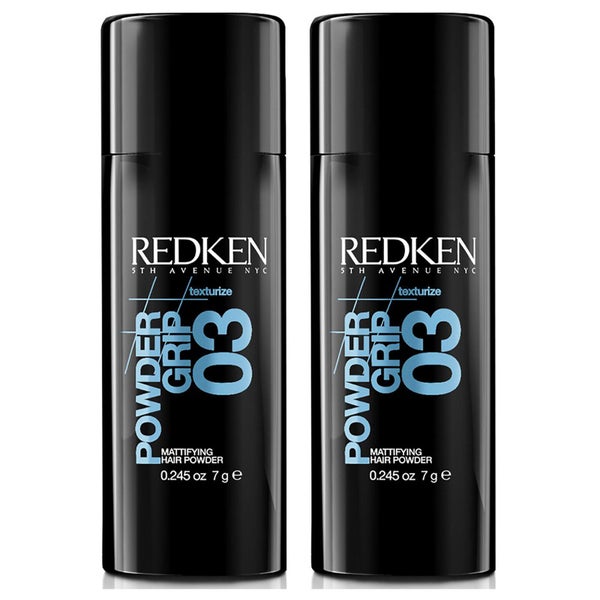 Redken Powder Grip 03 Duo matujący puder do włosów - zestaw 2 sztuk (2 x 7 g)