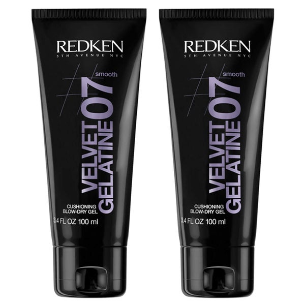 Redken Styling Velvet Gelatine Duo żel do stylizacji włosów - zestaw 2 sztuk (2 x 100 ml)