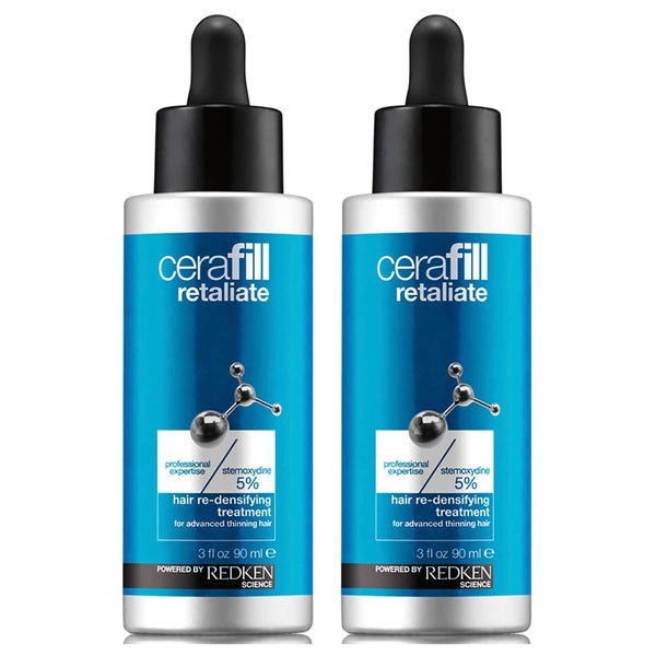 Cerafill Retaliate Stemoxydine Treatment Redken Duo (2 x 90 ml)