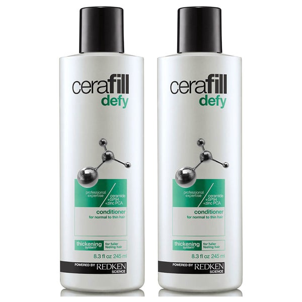 Après-Shampooing Cerafill Defy Redken Duo (2 x 245 ml)