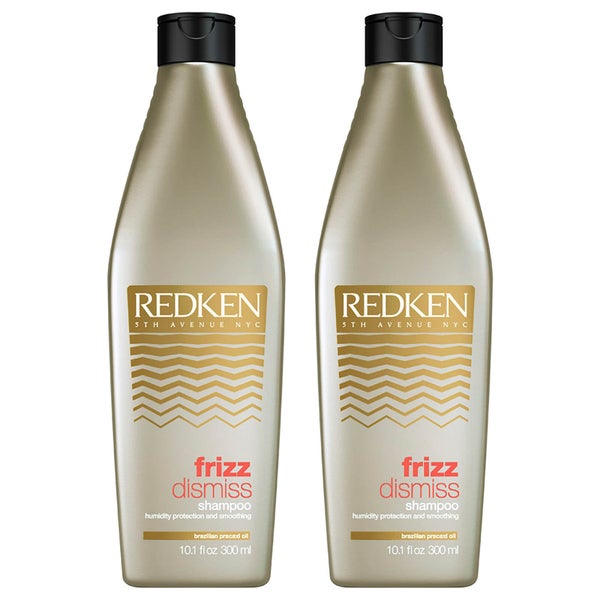 Duo de Shampoo Frizz Dismiss da Redken (2 x 300 ml)