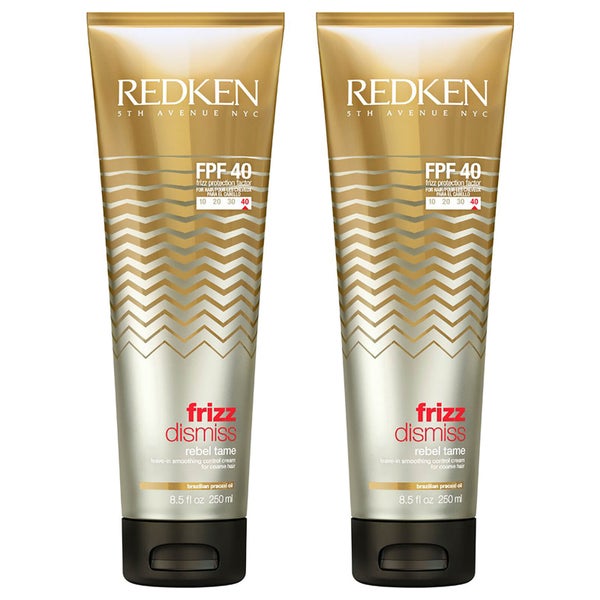 Redken Frizz Dismiss crema per capelli ribelli Duo (2 x 250 ml)