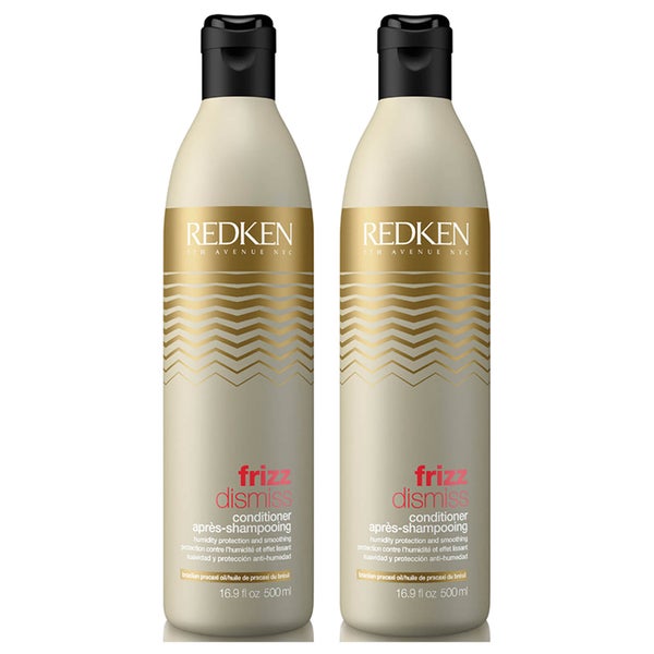 Redken Frizz Dismiss Shampoo Duo (2 x 500ml)
