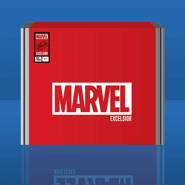 Boîte Exclusive Marvel Excelsior! London Comic Con