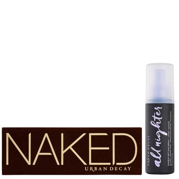 Urban Decay Naked Palette and Setting Spray Bundle