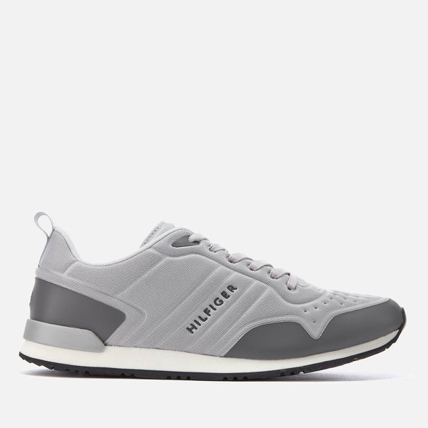 Tommy Hilfiger Men's Iconic Runner Trainers - Light Grey/Steel Grey