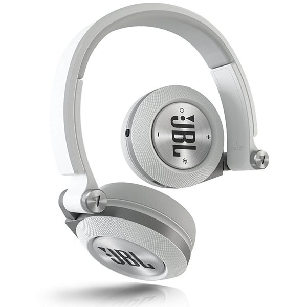 JBL Syncros E40BT Bluetooth On Ear Headphones - White