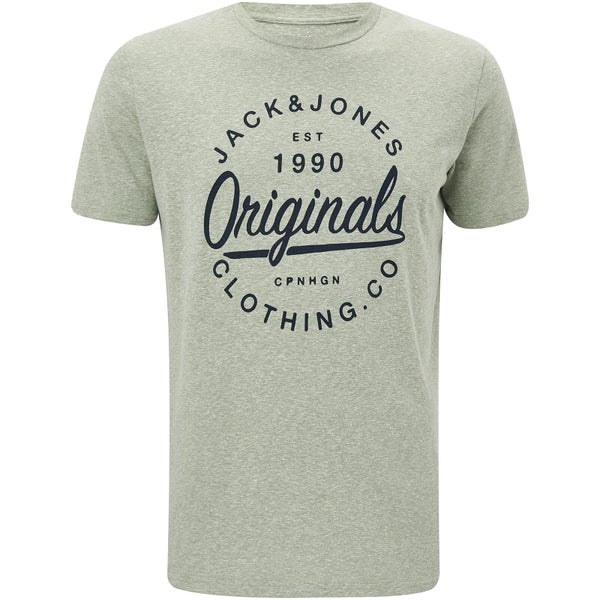 T-Shirt Homme Originals Breezes Jack & Jones - Vert Iceberg