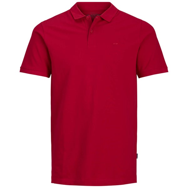 Jack & Jones Men's Originals Basic Polo Shirt - Jester Red
