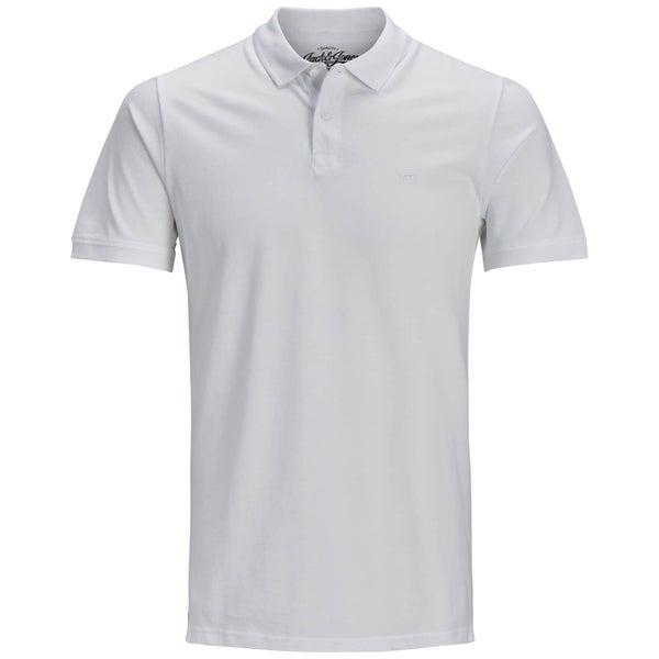 Jack & Jones Men's Originals Basic Polo Shirt - White