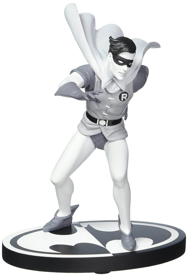 DC Collectibles DC Statue Batman Black & White Robin By Infantino