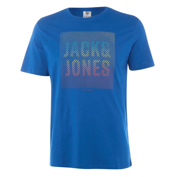 T-Shirt Homme Core Flynn Jack & Jones - Bleu