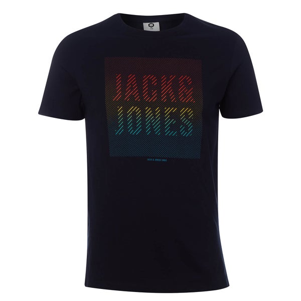 T-Shirt Homme Core Flynn Jack & Jones - Bleu Marine