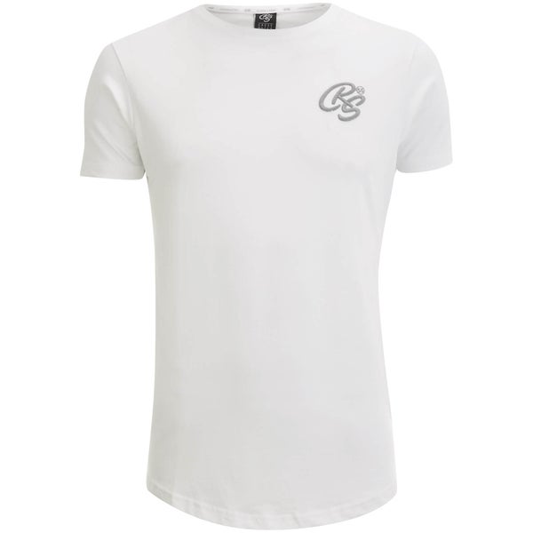 T-Shirt Homme Kintore Crosshatch - Blanc