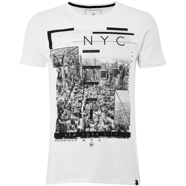 T-Shirt Homme NY High Dissident - Blanc
