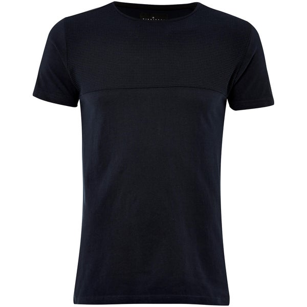 Dissident Men's Lear Textured T-Shirt - Dark Sapphire