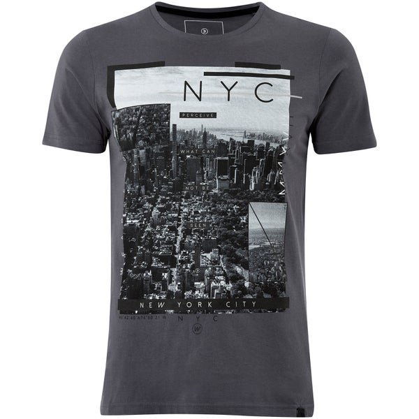 T-Shirt Homme NY High Dissident - Gris Ardoise