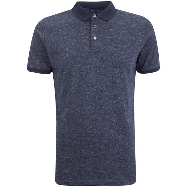 Dissident Men's Dace Textured Polo Shirt - Ink