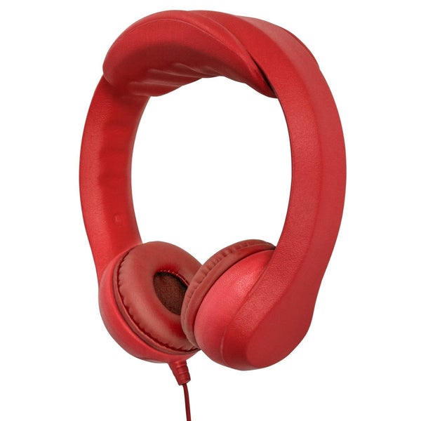 iTek Childrens Highly Flexible Headphones - Red