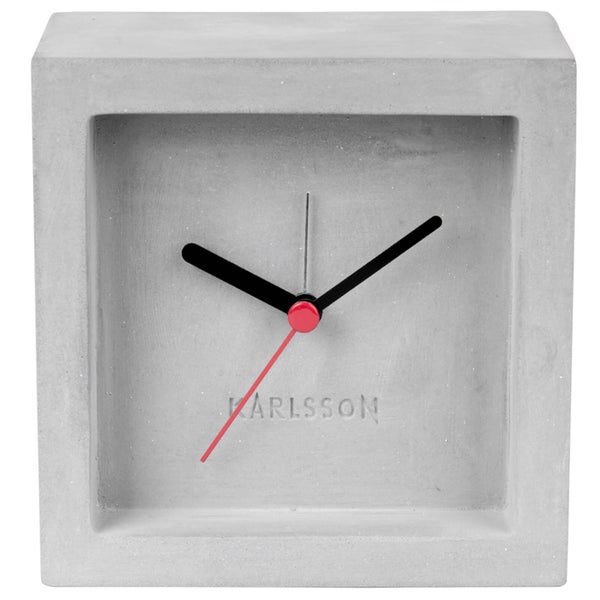 Karlsson Franky Concrete Alarm Clock