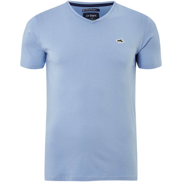 Le Shark Men's Kensal V Neck T-Shirt - Placid Blue