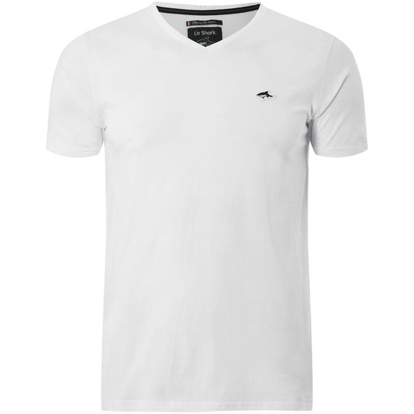 Le Shark Men's Kensal V Neck T-Shirt - Optic White