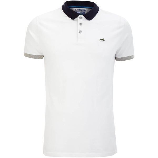 Polo Homme Langstone Le Shark - Blanc