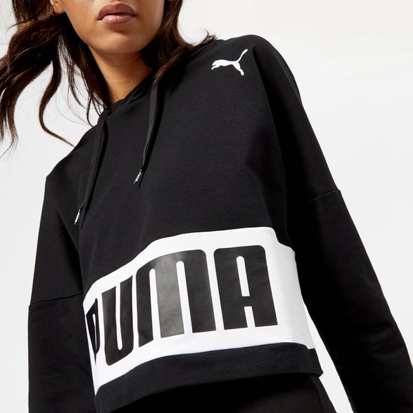 Puma Women's Urban Sports Hoody - Cotton Black