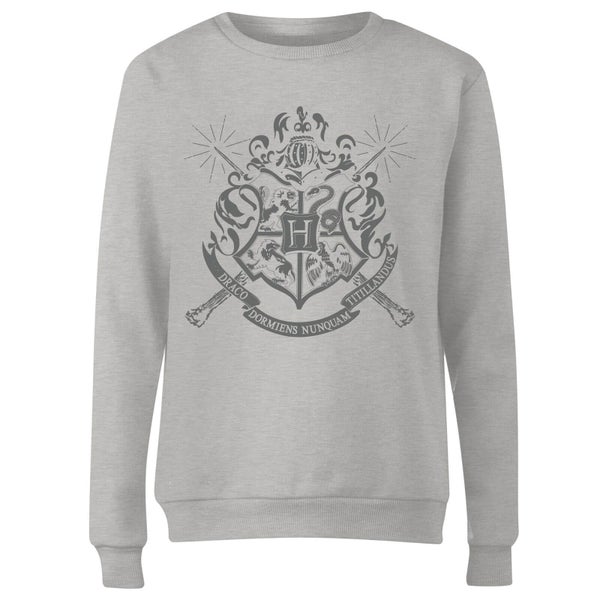 Harry Potter Draco Dormiens Nunquam Titillandus Frauen Sweatshirt - Grau