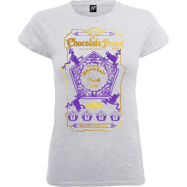 T-Shirt Femme Honeydukes Chocogrenouille - Harry Potter - Gris