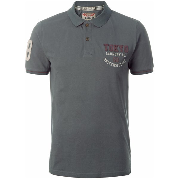Tokyo Laundry Men's Calgary Point Polo Shirt - Slate