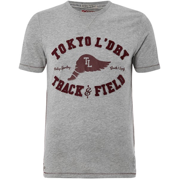 Camiseta Tokyo Laundry Springfield - Hombre - Gris claro
