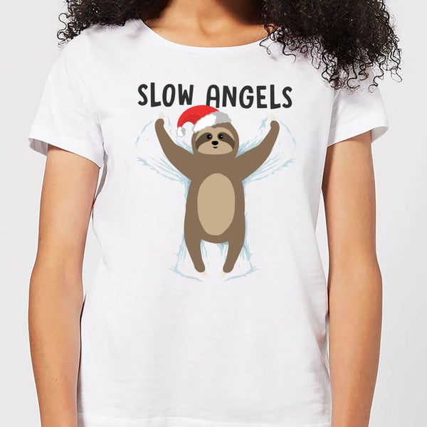 Slow Angels Dames T-Shirt - Wit