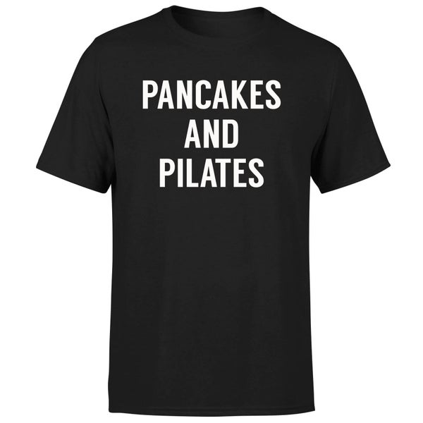 Pancakes and Pilates T-Shirt - Black