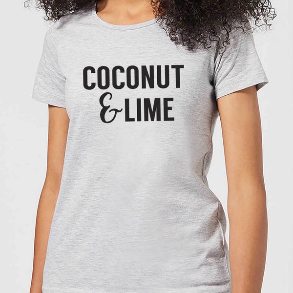 Coconut and Lime Women's T-Shirt - Grey