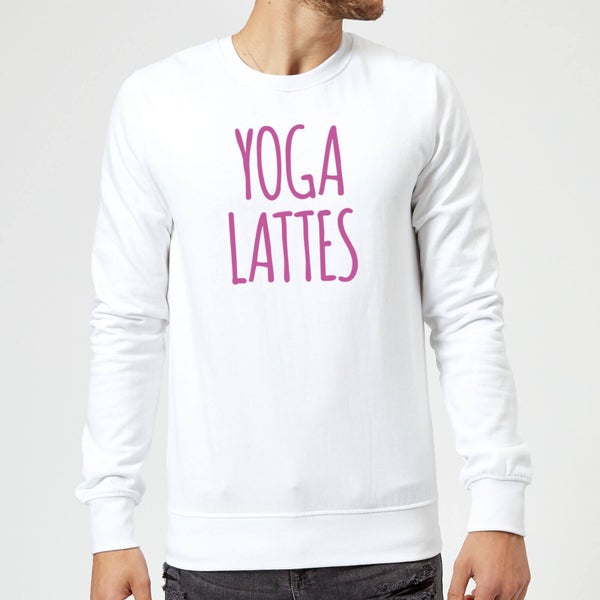 Yoga Lattes Sweatshirt - White