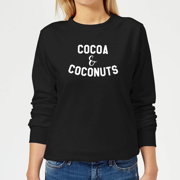 Cocoa and Coconuts Women's Sweatshirt - Black