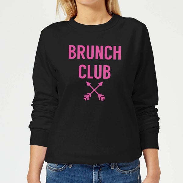 Brunch Club Women's Sweatshirt - Black