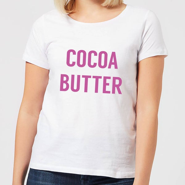 Cocoa Butter Women's T-Shirt - White