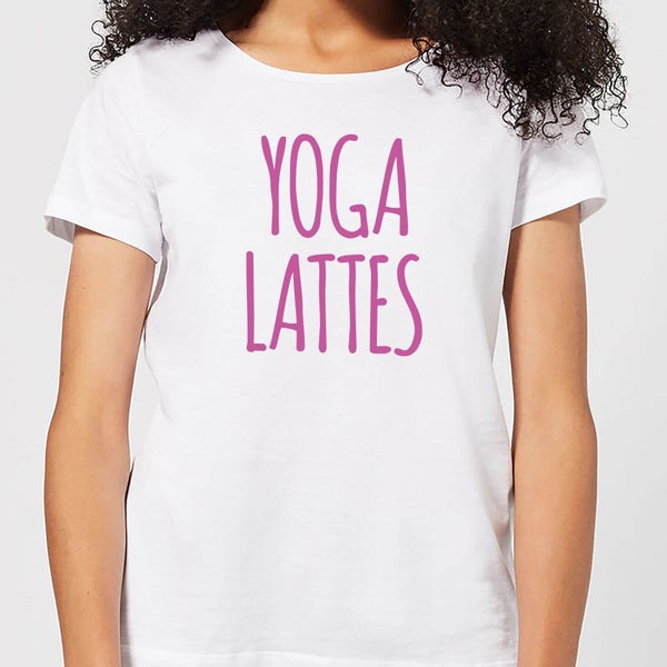 Yoga Lattes Women's T-Shirt - White