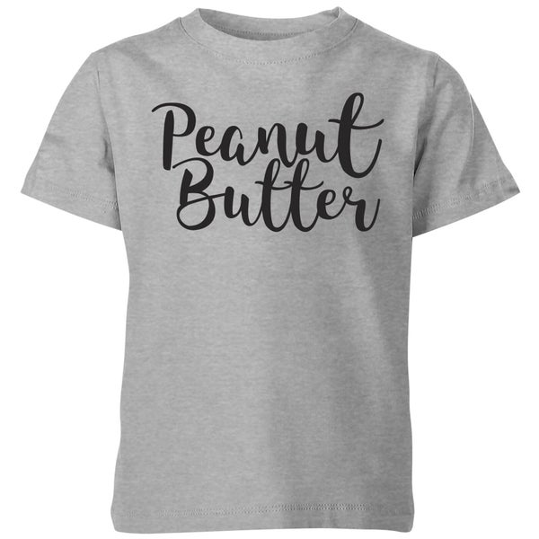 Peanut Butter Kids' T-Shirt - Grey