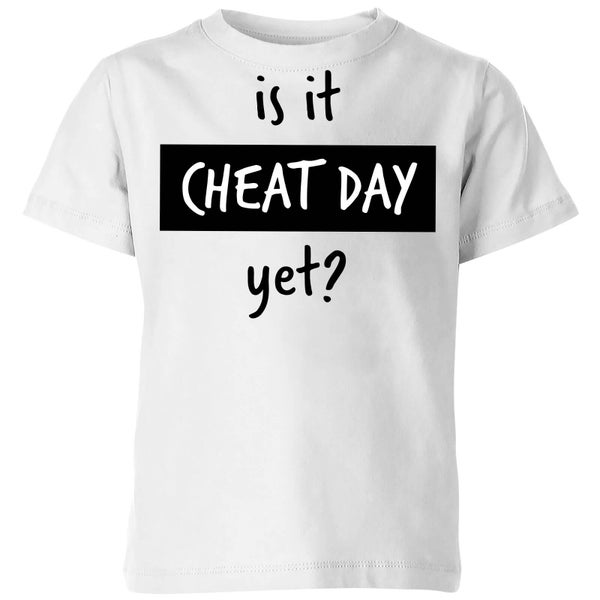 Is it Cheat Day Kids' T-Shirt - White