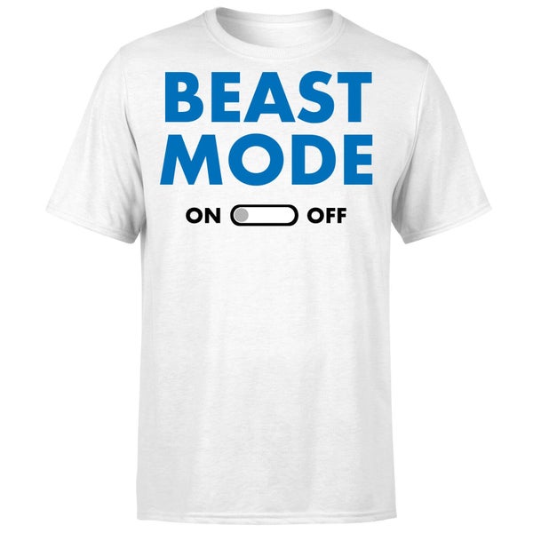 Beast Mode On T-Shirt - White