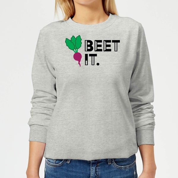 Beet It Women's Sweatshirt - Grey