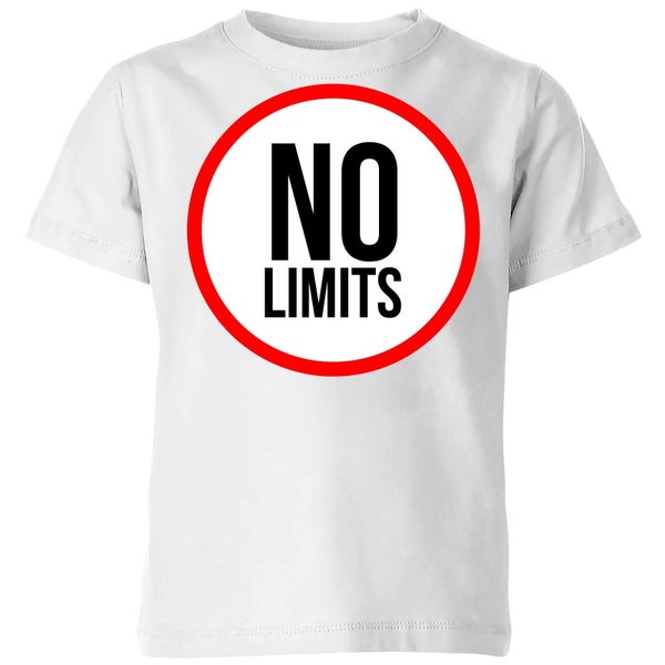 No Limits Kids' T-Shirt - White